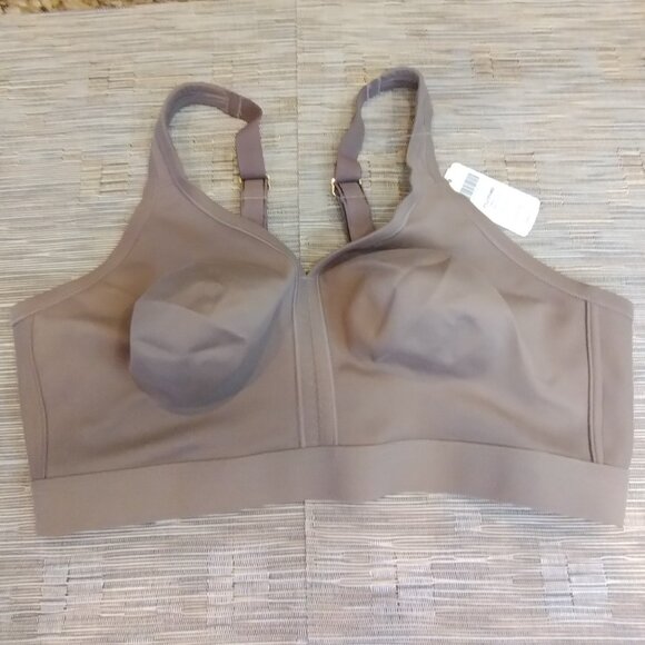 NWT Soma Embraceable FC Wireless Unlined Bra Mochaccino  Size 38D - Picture 1 of 6